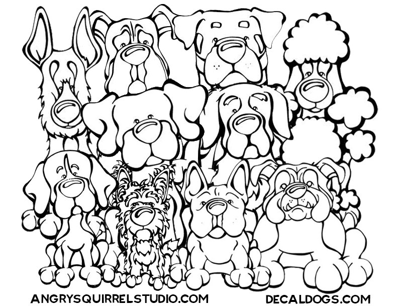 792x612 Dog Breed Coloring Pages Dog Breed Coloring Pages 13 Dog Breed