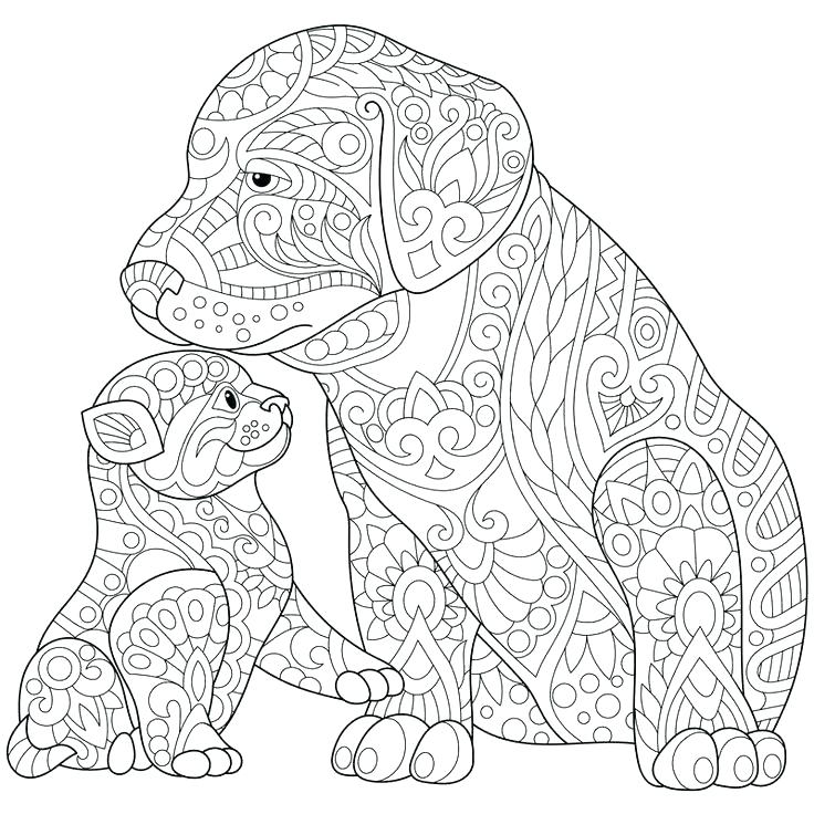 736x736 Dog Coloring Book Pages Dog Coloring Page Dog Coloring Pages Free