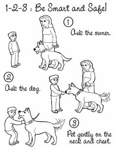 236x305 Dog Safety Coloring Pages Amp Literature For Kids Animal Rescue