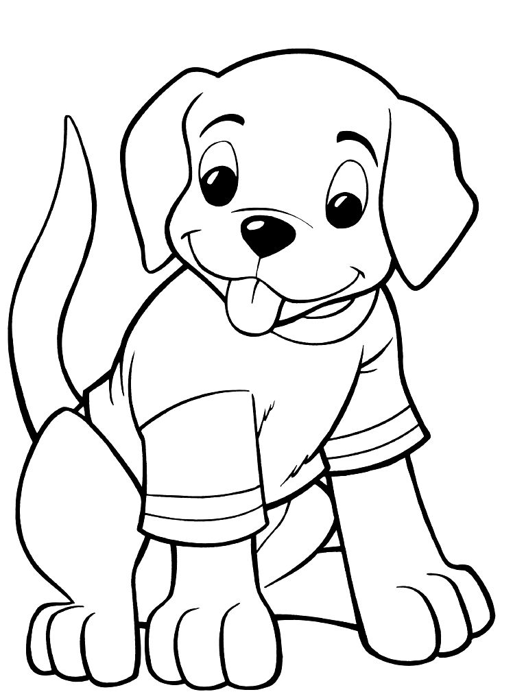748x1009 Dog Coloring Pages The Sun Flower Pages