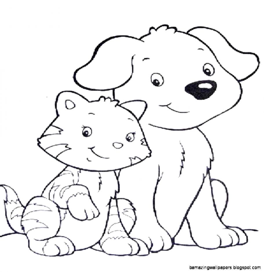 910x940 Last Minute Picture Of Cats To Color Free Coloring Pages Dogs