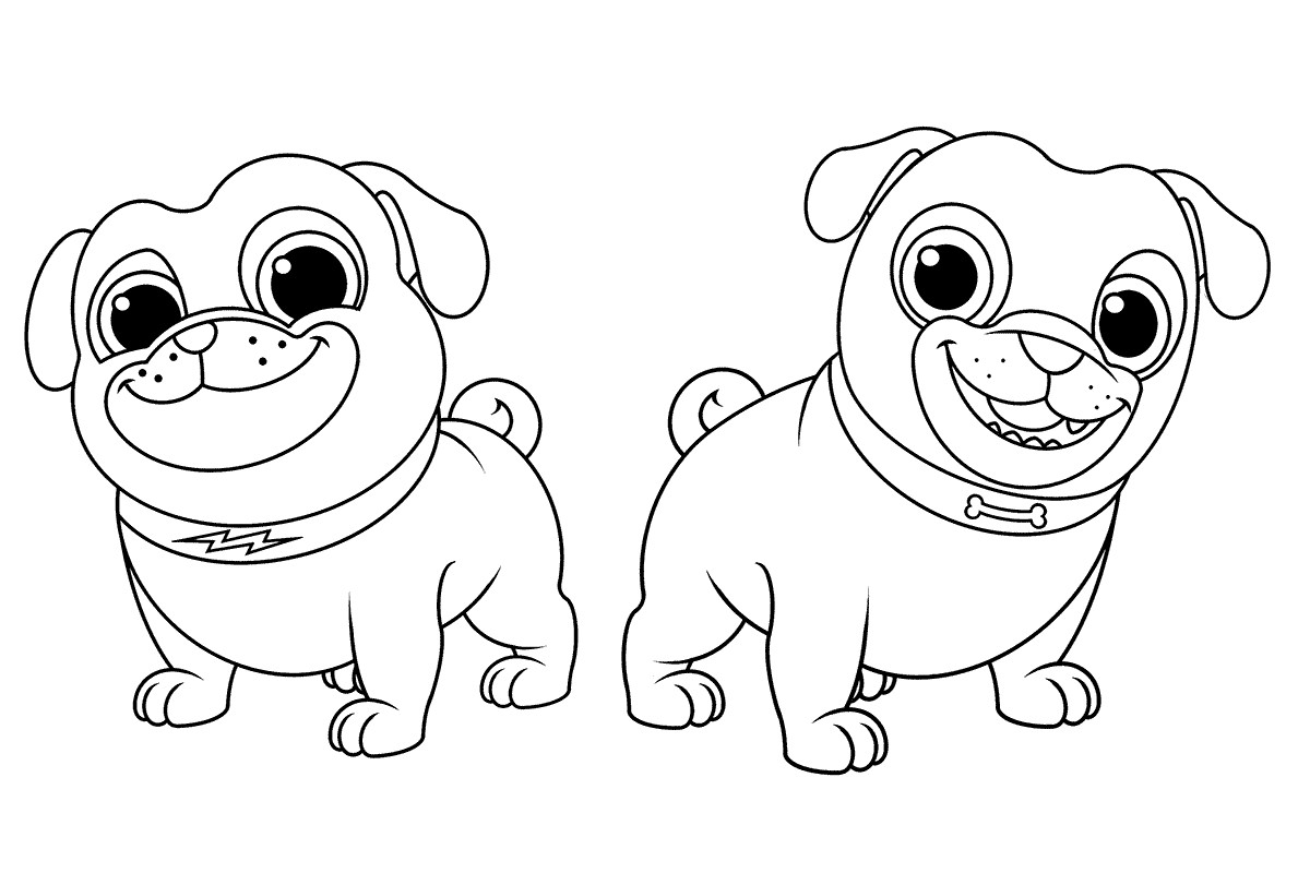 1200x800 Puppy Dog Pals Coloring Pages