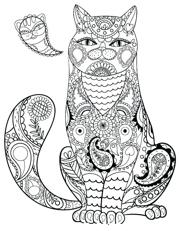 600x776 Dog Coloring Book For Adults