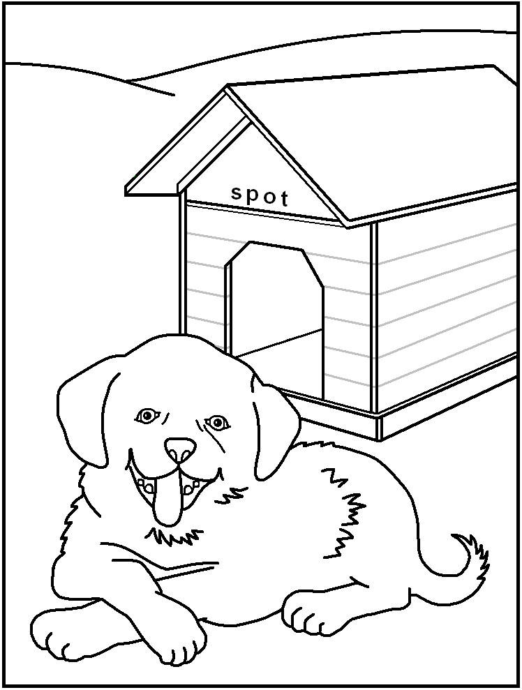 Dog Coloring Pages Printable