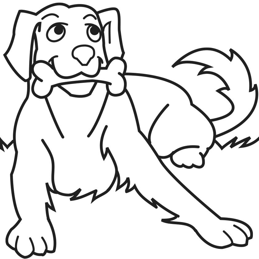 842x842 Free Printable Dog Coloring Pages Good Free Dog Coloring Pages