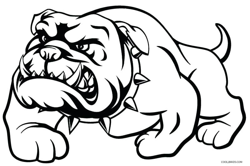800x530 Bulldog Coloring Page Bulldog Coloring Pages Printable Dog