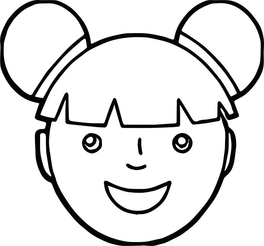 863x804 Santa Face Coloring Page Empty Face Alien Coloring Page Dog Book