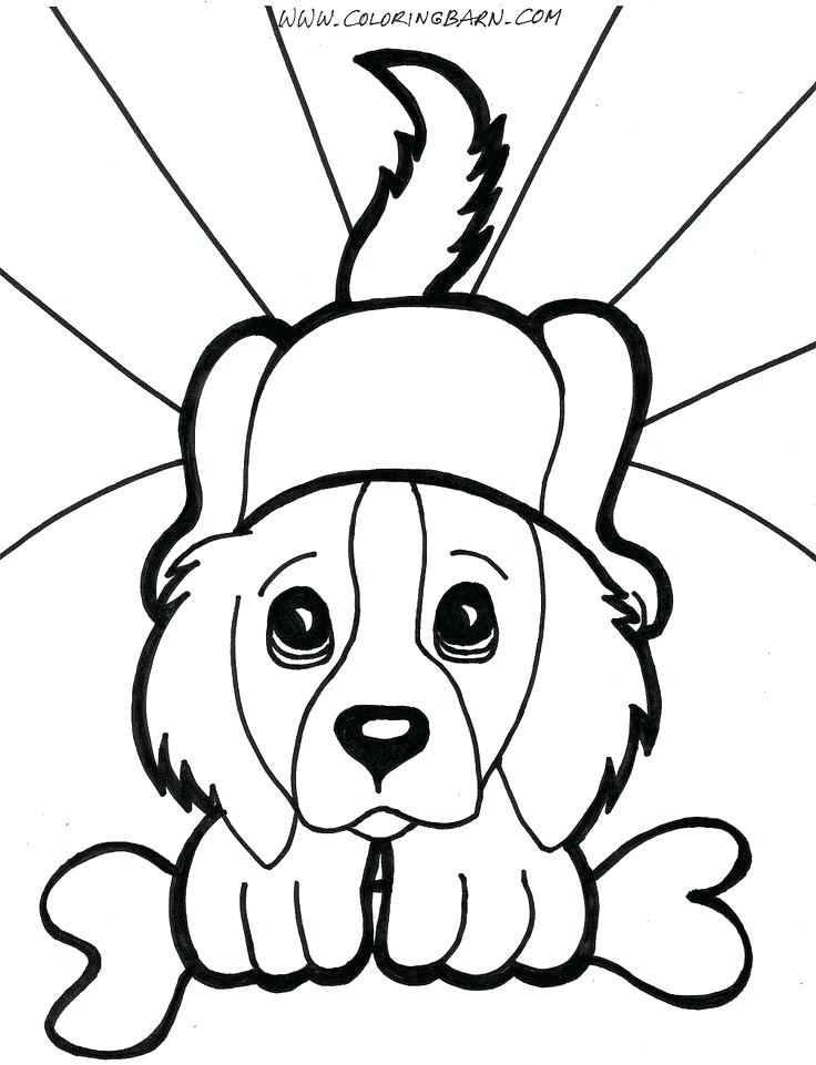 736x961 Cool Coloring Pages Of A Dog Cool Dog Coloring Pages Dog Coloring
