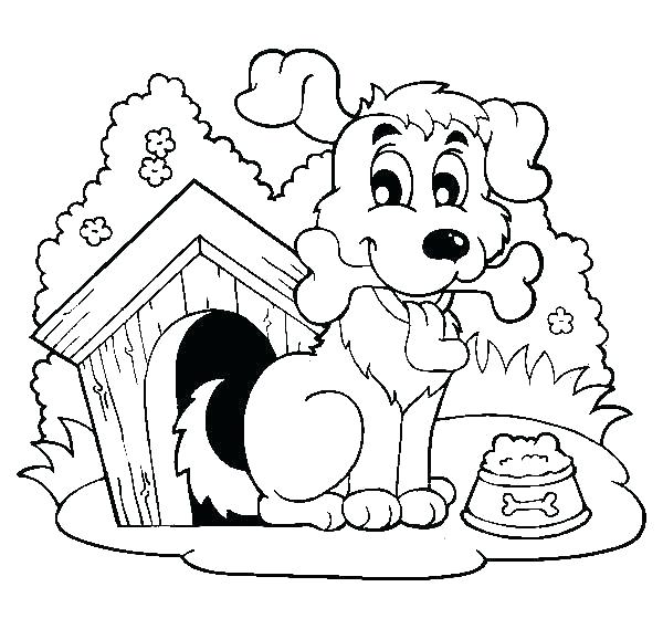 600x569 Free Coloring Pages Dog House Bulldog Sheet Page Of Synthesis Site