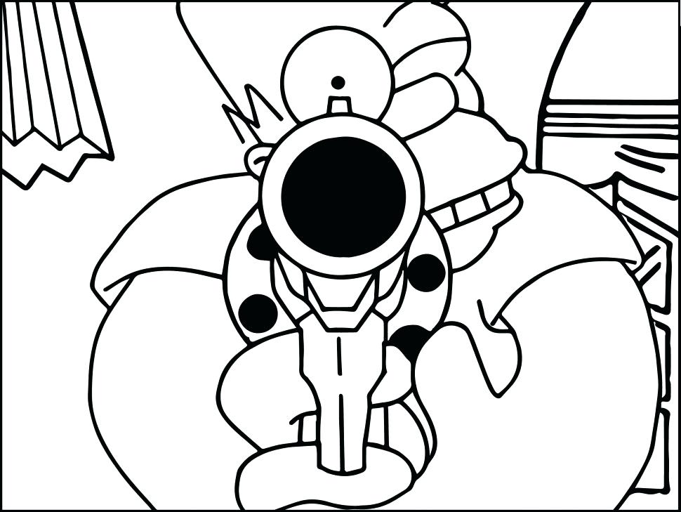 970x729 Homer Simpson Coloring Pages Coloring Book Homer With Gun The S