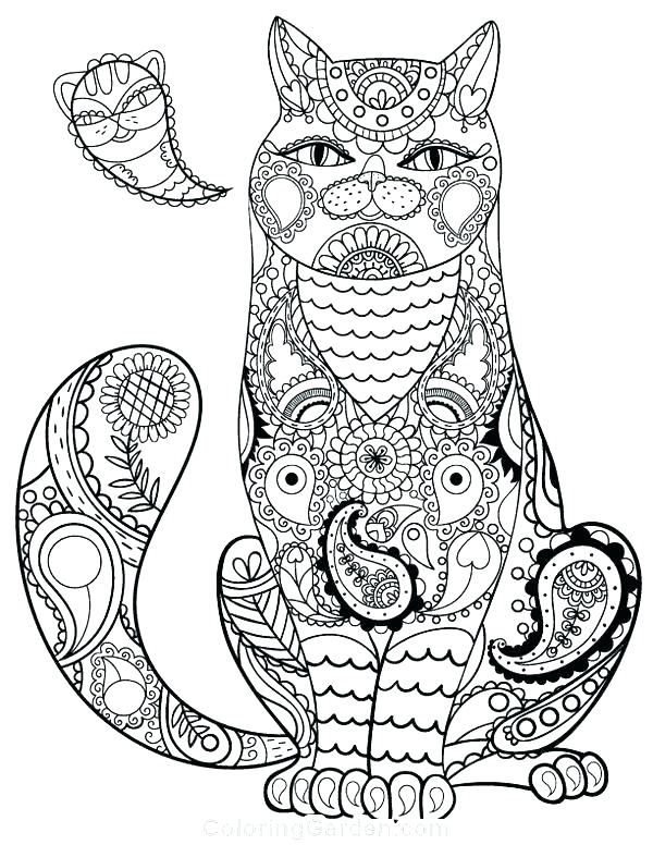 600x776 Coloring Pages Dog Dog Mandala Coloring Pages