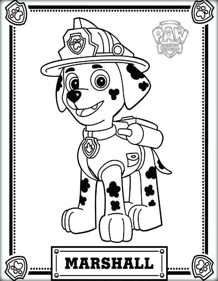 758x980 Biscuit The Dog Coloring Pages Dog Paw Coloring Page Paw Patrol