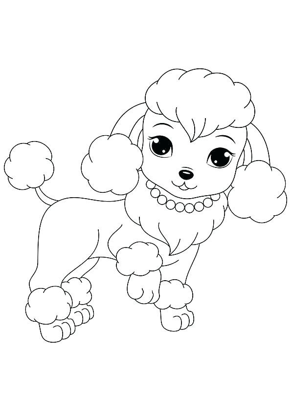 595x842 Coloring Page Of Dog Puppy Coloring Pages Free Printable Puppy Dog