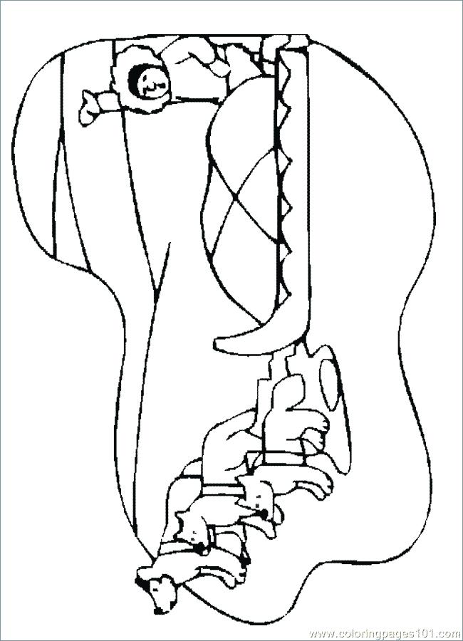 650x900 Sled Coloring Page Ding Ding Dog Sled Coloring Pages Free