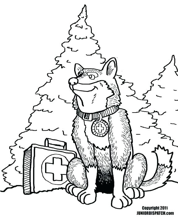 576x707 Sled Coloring Pages Dog Sled Coloring Pages A Coloring Page
