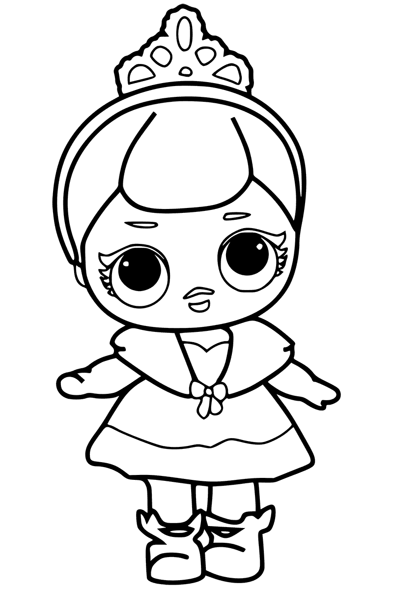 800x1200 Lol Surprise! Doll Coloring Pages