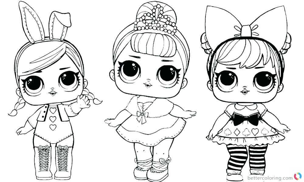 1000x600 Lol Doll Coloring Pages Dawn