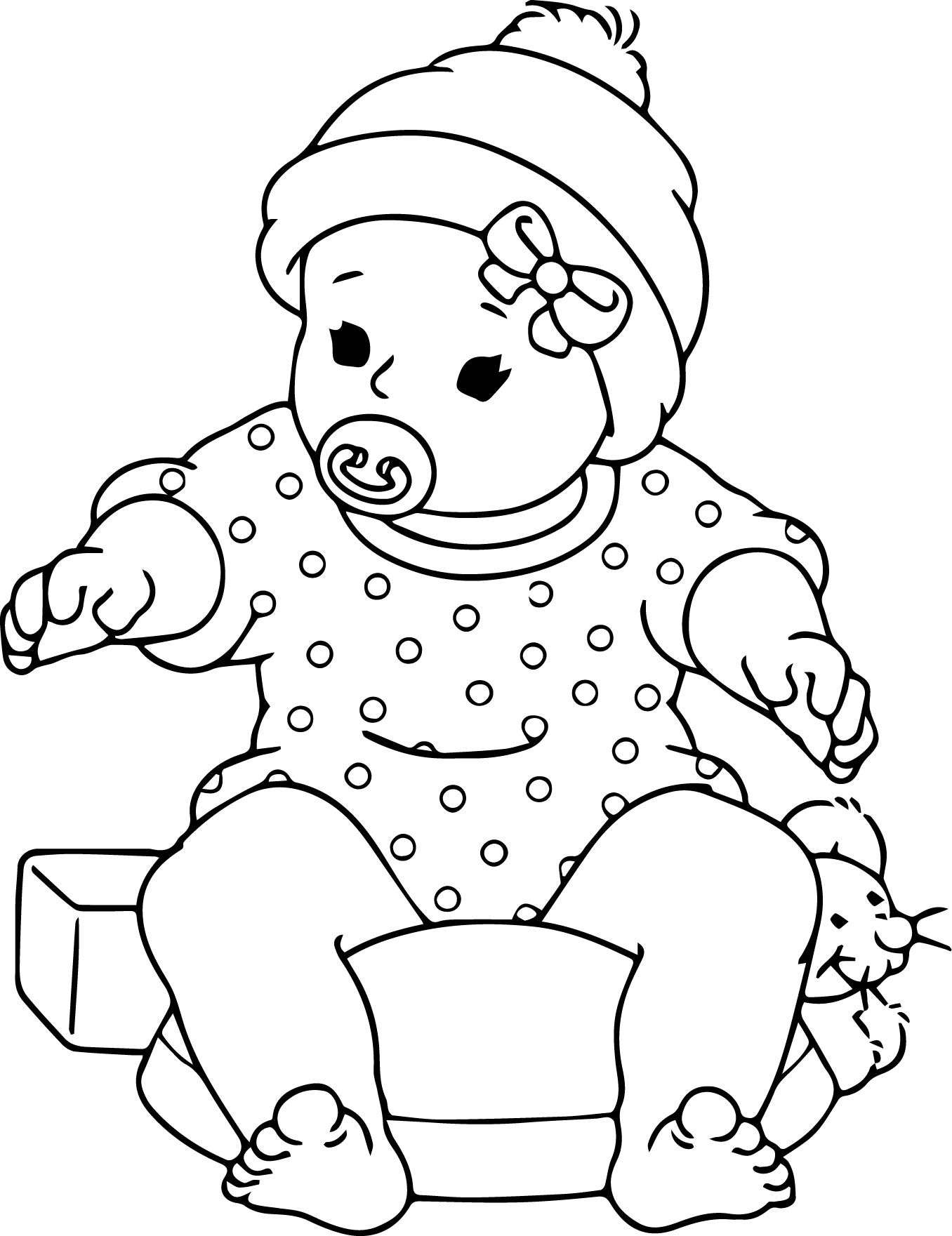 1356x1761 Baby Doll Coloring Pages Printable Free Books Beauteous Dolls Acpra