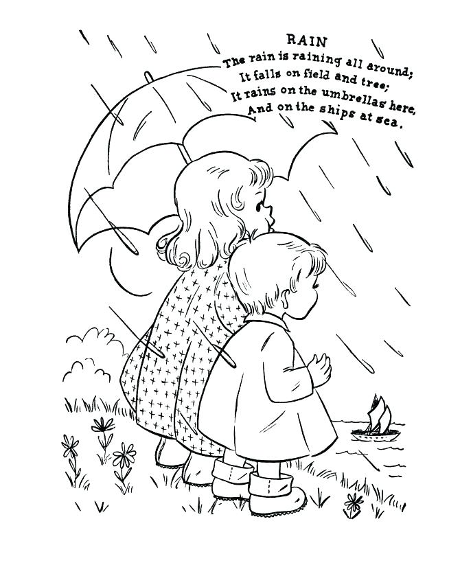 670x820 Jack And Jill Nursery Rhyme Coloring Page Pages Miss Had A Dolly