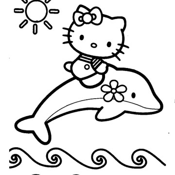 360x360 Dolphin And Mermaid Coloring Pages Clipart Panda Free Clipart