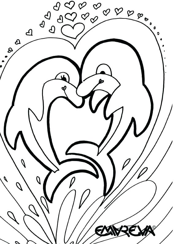 567x794 Dolphin Coloring Pages Free Printable Book Plus