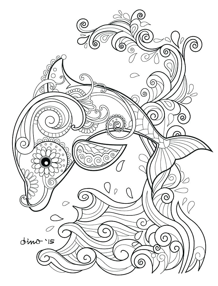 731x960 Dolphins Coloring Page Free Dolphin Coloring Pages Dolphin