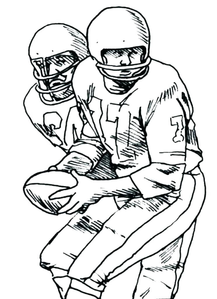 743x1024 Football Coloring Pages For Kids Football Coloring Pages Free
