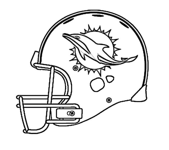 650x575 Miami Dolphins Logo Coloring Page Fresh Football Field Drawing
