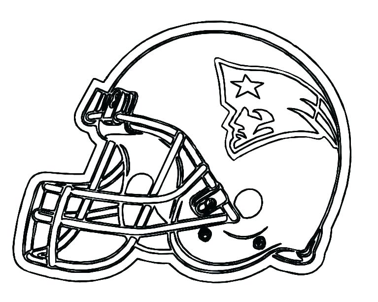 767x612 Coloring Pages Football Teams