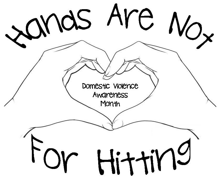 850x691 Hands Are Not For Hitting Coloring Page