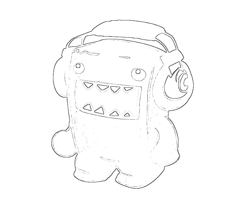 800x667 Domo Coloring Pages Colouring Pages Free Printable Domo Coloring