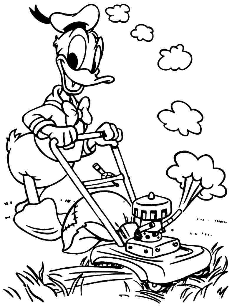 788x1041 Donald Duck Coloring Pages Images Daisy