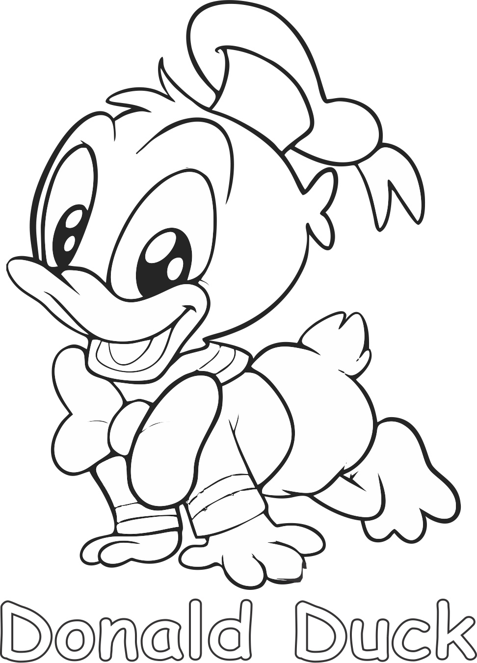 972x1351 Luxury Baby Duck Coloring Pages To Print Donald Absolutely Smart