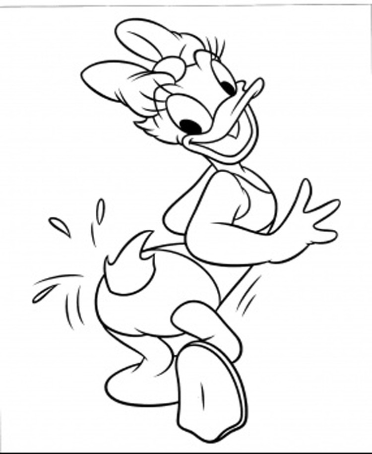 750x915 Printable Duck Coloring Pages 352216