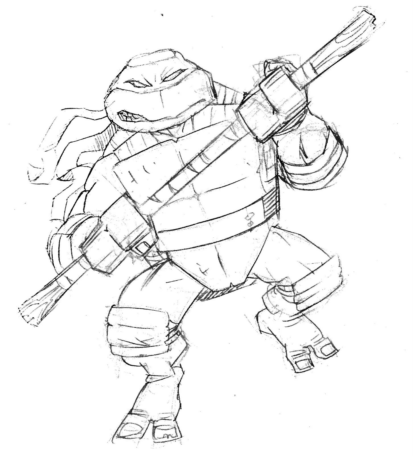 1451x1600 Best Of Ninja Turtles Coloring Pages Donatello Copy Donatello