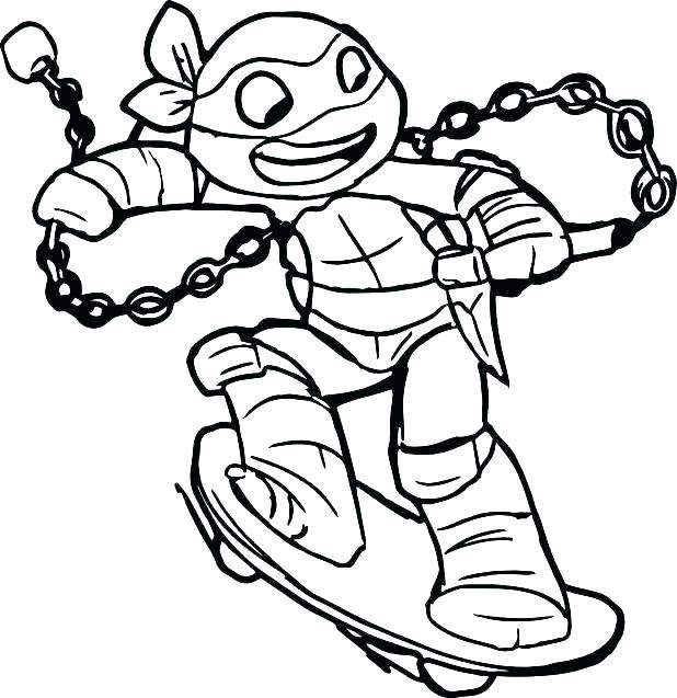 618x637 Teenage Mutant Ninja Turtles Raphael Coloring Pages S S S Teenage