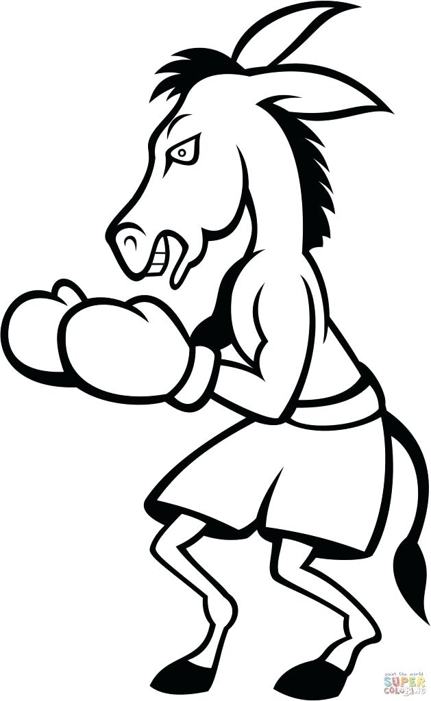 629x1024 Donkey Coloring Page Cute Burro Mammals Donkeys Coloring Pages