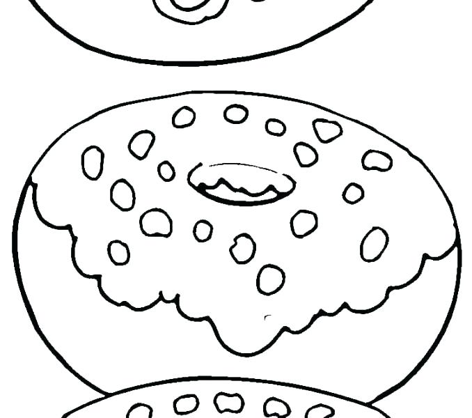 678x600 Donut Coloring Page Unique Of Coloring Pages Donuts Pictures Donut