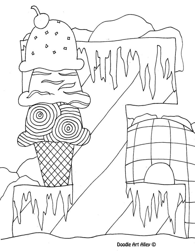 815x1050 Letter Coloring Pages Doodle Art Alley Coloring Pgs