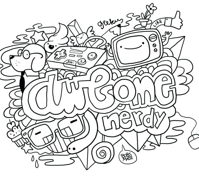 678x600 Doodle Coloring Pages Doodle Coloring Pages Doodle Coloring Pages