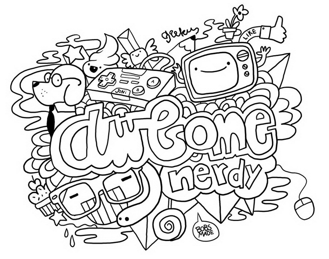 1048x824 Fresh Design Doodle Art Coloring Pages Inspirational 34 For Your