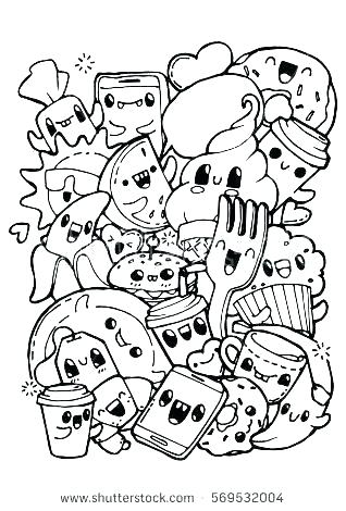 318x470 Free Doodle Coloring Pages Shippa.co