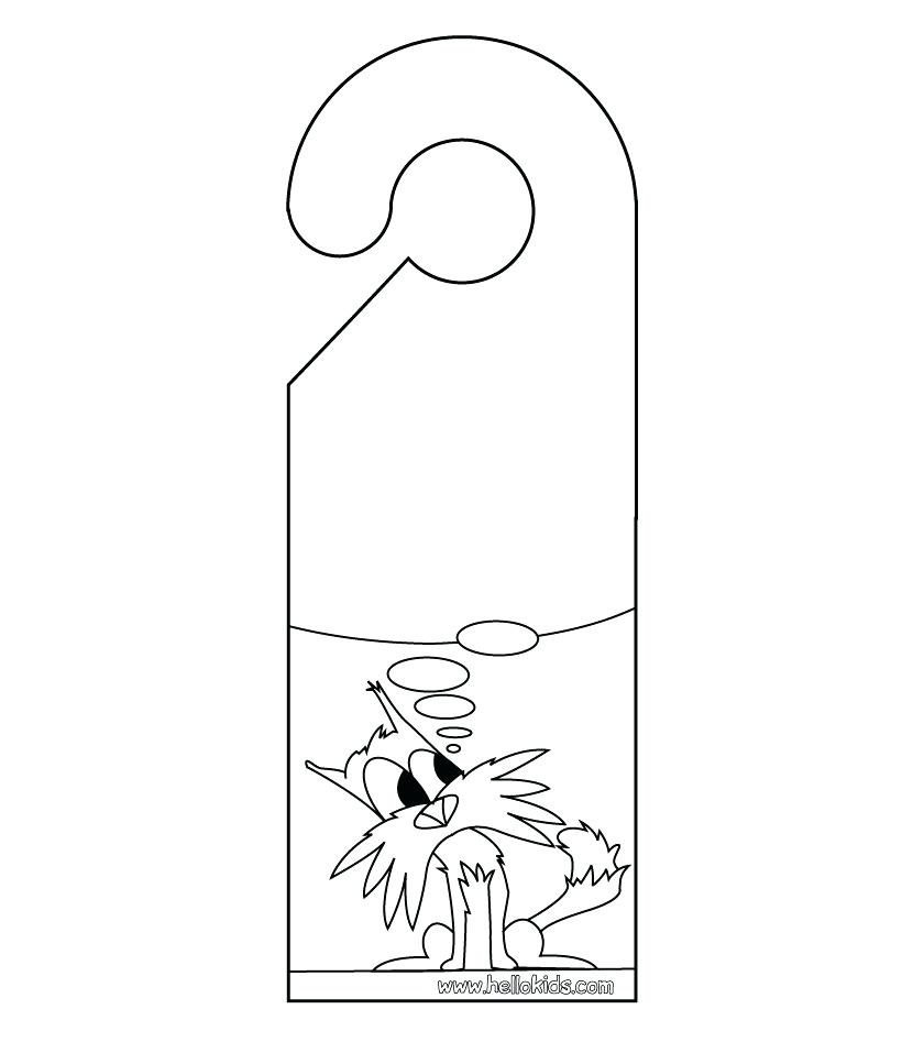 820x947 Door Coloring Page Door Hangers Coloring Sheets Blocktradex.club