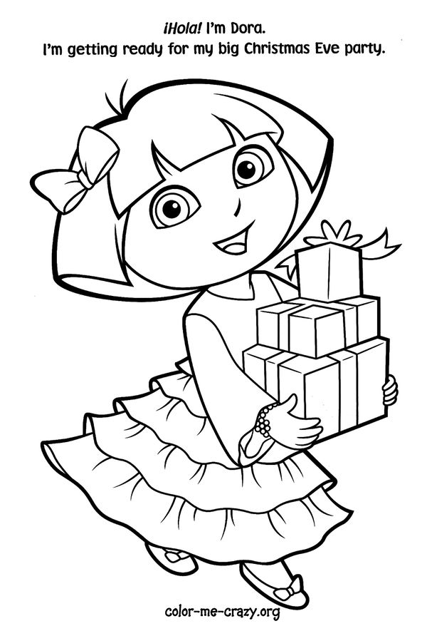 600x878 Christmas Coloring Pages Christmas Colors, Free And Xmas