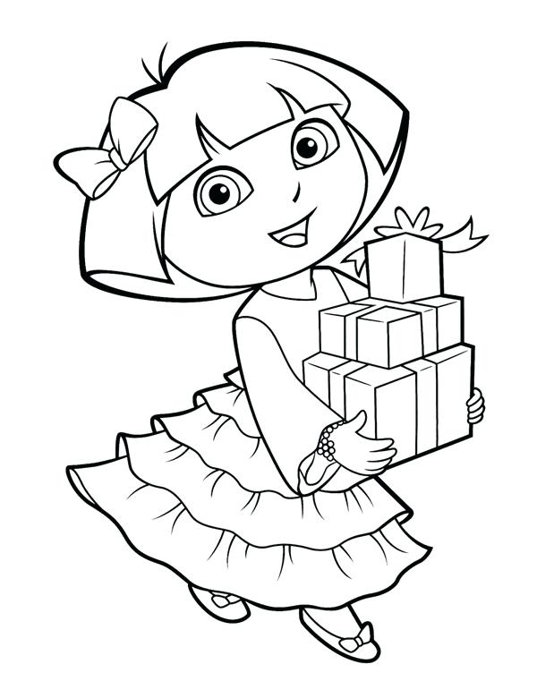 600x780 Dora Free Coloring Pages In This Beautiful Picture Is Ready