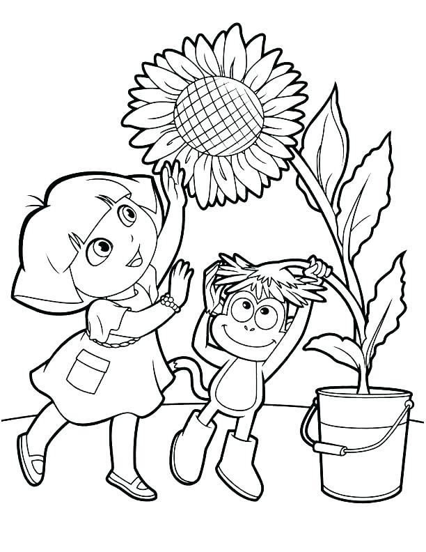 612x792 Dora Free Coloring Pages Unicorn Coloring Pages And Coloring Pages