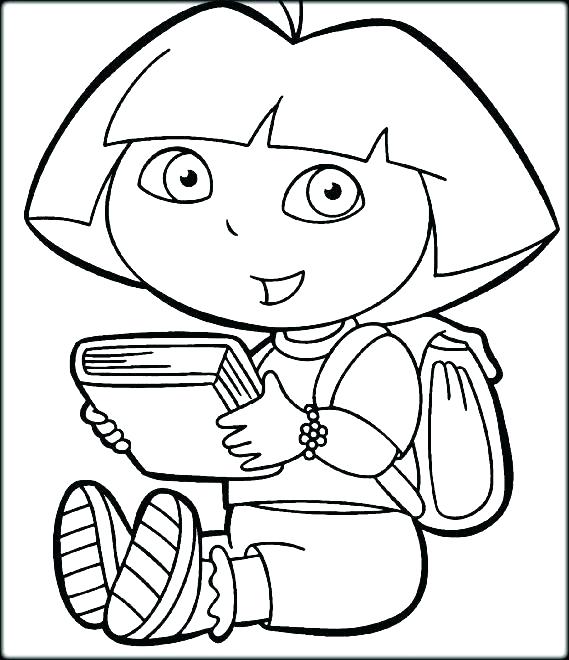 569x660 Free Dora Coloring Pages Free Coloring Pages Explorer Coloring