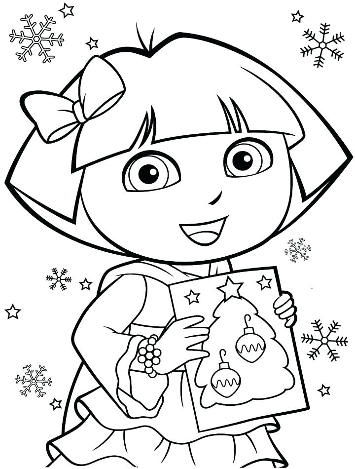 720x950 Free Dora Coloring Pages Free The Explorer Coloring Pages Coloring