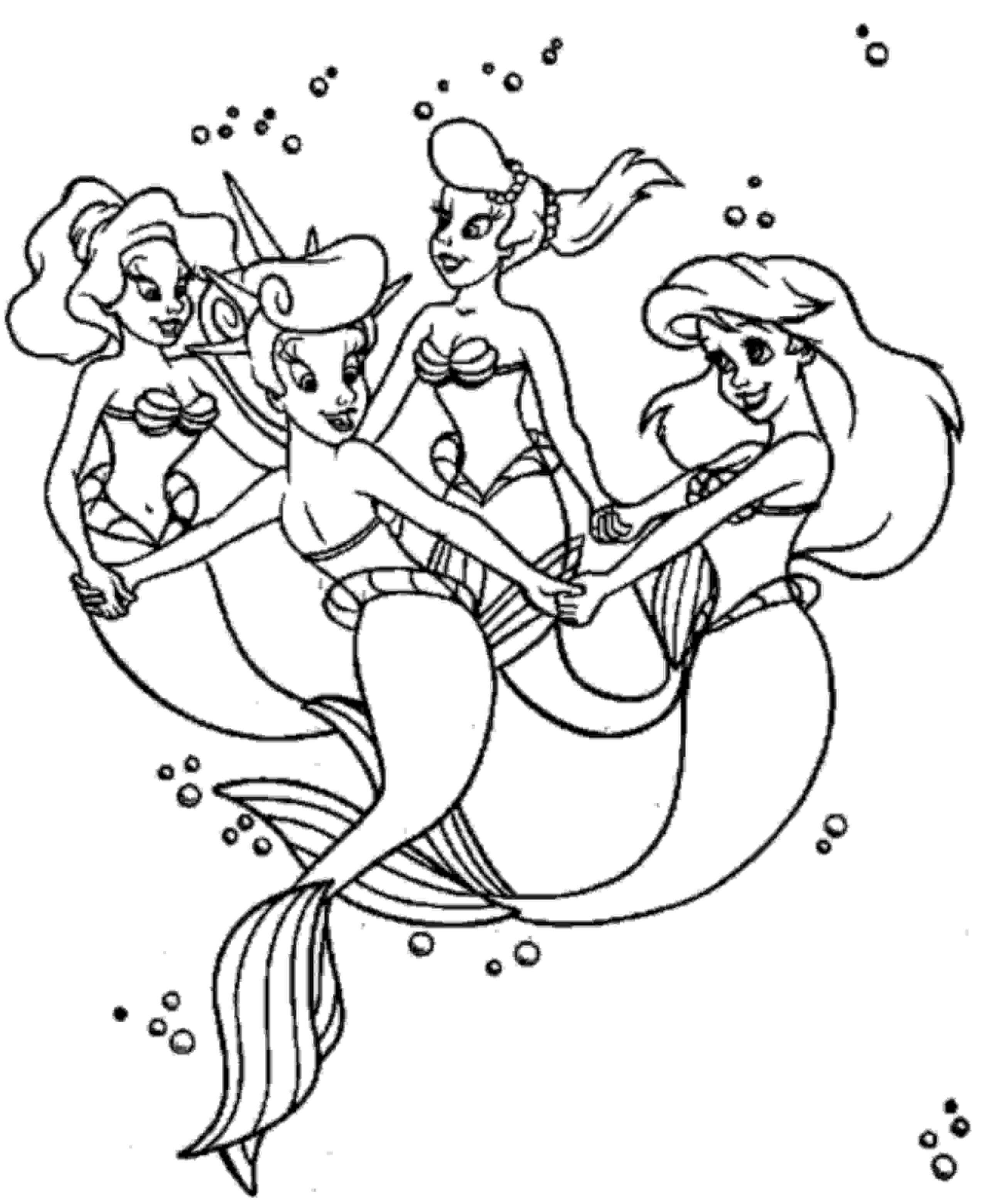 Dora Mermaid Coloring Pages