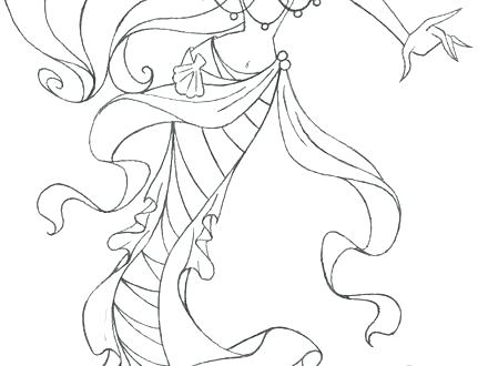 440x330 Dora Mermaid Coloring Pages Mermaid Coloring Pages The Explorer